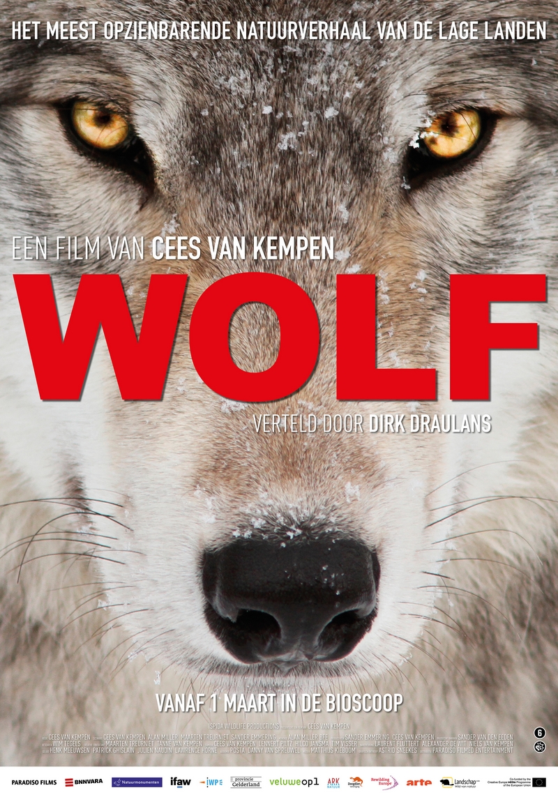 Movie poster WOLF distributed by Paradisofilms Belgium