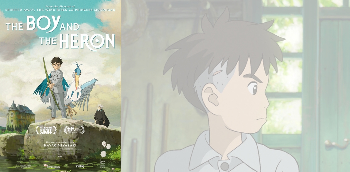 Hero image for movie Le garcon et le heron - The boy and the heron distributed by paradisofilms. A creation of Hayao Miyazaki