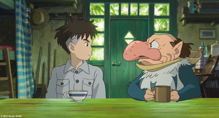 Image from movie Le garcon et le heron - The boy and the heron distributed by paradisofilms. A creation of Hayao Miyazaki