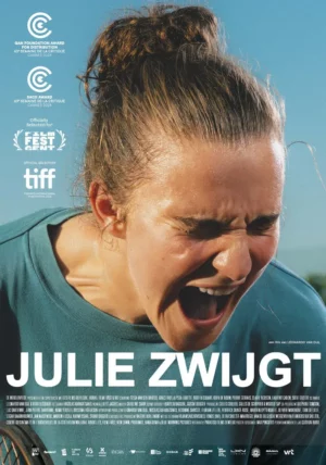 Poster image for movie JULIE ZWIJGT distributed by Paradisofilms Belgium