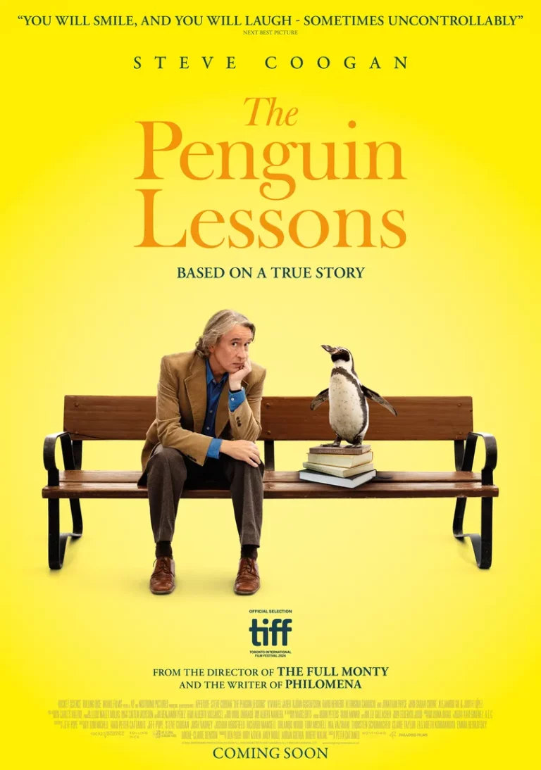 Poster image for movie THE PENGUIN LESSONS distributed by Paradisofilms Belgium