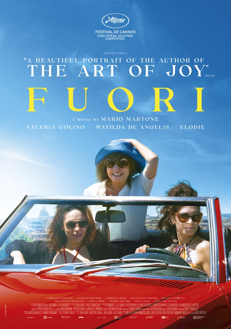 Poster image for movie FUORI distributed by Paradisofilms Belgium