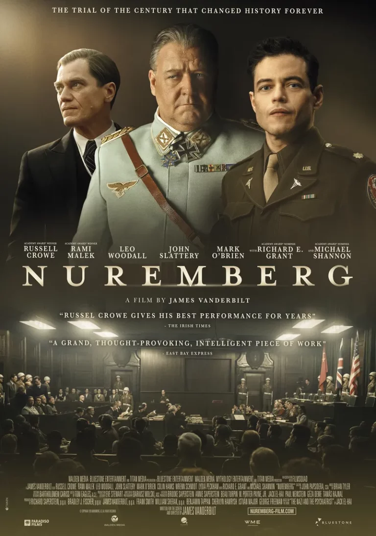 Poster image for movie NUREMBERG distributed by Paradisofilms Belgium