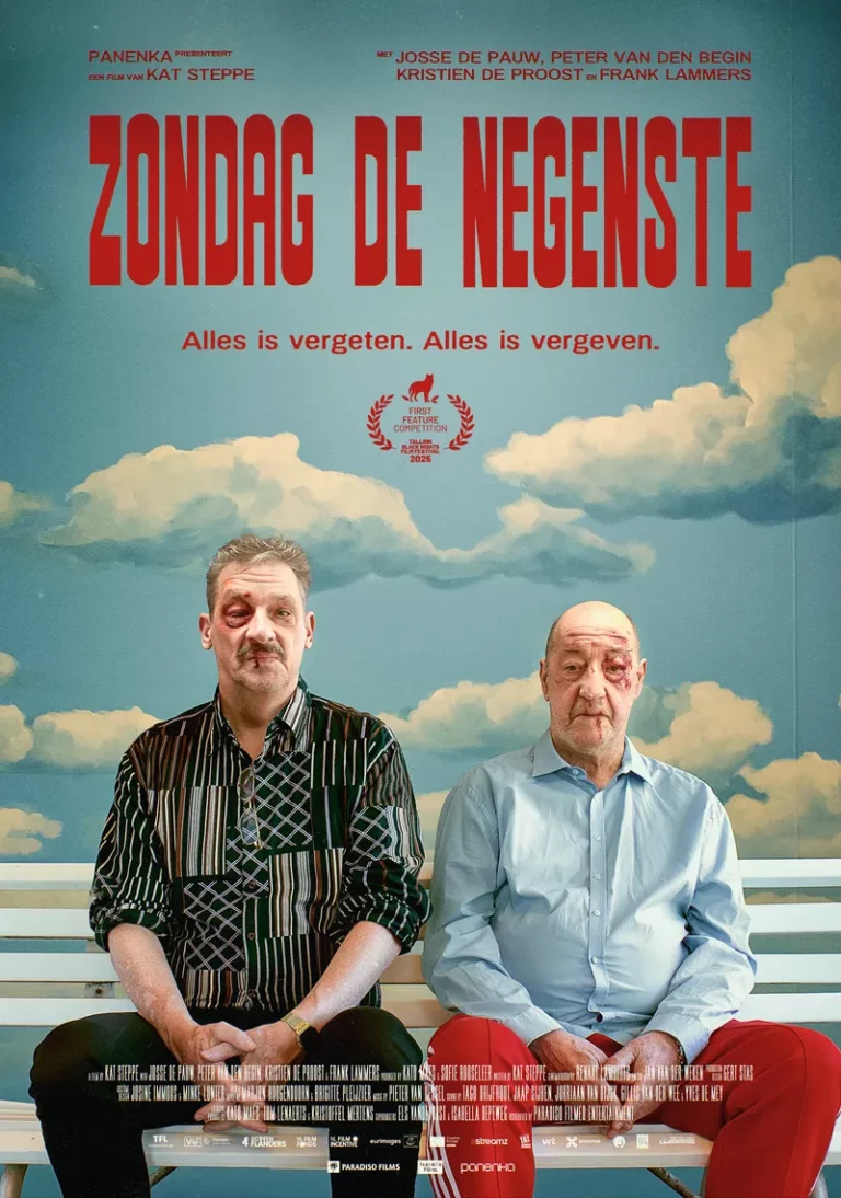 Dutch version of poster image for movie ZONDAG DE NEGENSTE distributed by Paradisofilms Belgium