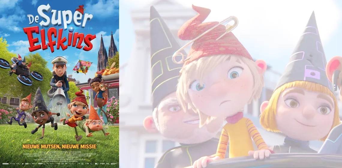 Hero image with Poster for movie DE SUPER ELKFINS distributed by Paradisofilms Belgium