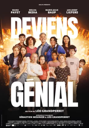 Poster image for movie DEVIENS GENIAL distributed by Paradisofilms Belgium