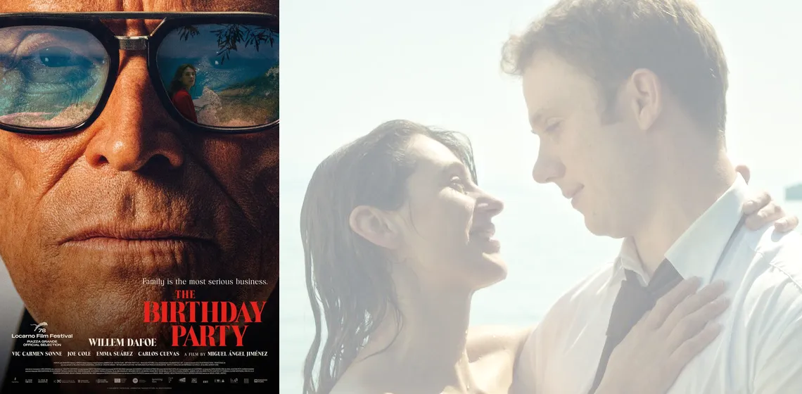 Hero image with Poster for movie THE BIRTHDAY PARTY distributed by Paradisofilms Belgium