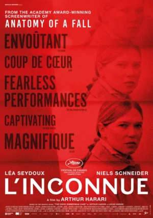 Poster image for movie L INCONNUE distributed by Paradisofilms Belgium