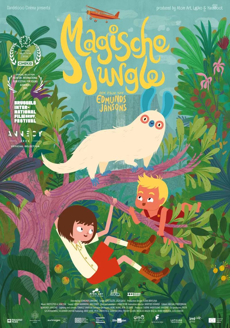Poster image for movie MAGISCHE JUNGLE distributed by Paradisofilms Belgium